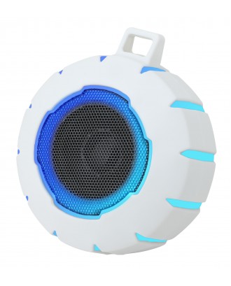 Backpack Keychain Outdoor IPX6/7 Waterproof Speaker Sport Mini Wireless LED Light Speaker