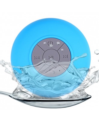 Portable Rechargeable Wireless Mini Waterproof Sucker Shower Bluetooth Speakers