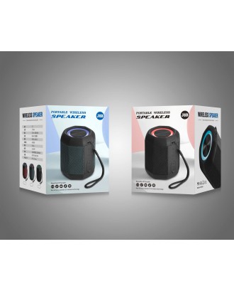 Factory OEM IPX7 waterproof BT AUX TF Card speakers tws music speakers led light rgb blue tooth outdoor speakers waterproof